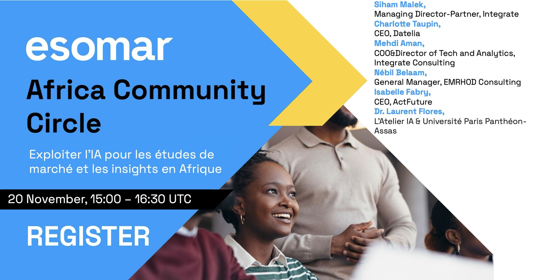 ESOMAR to host webinar on Artificial Intelligence in Africa in November